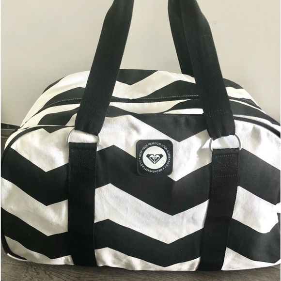 Roxy Bags Roxy Chevron Duffle Bag Poshmark